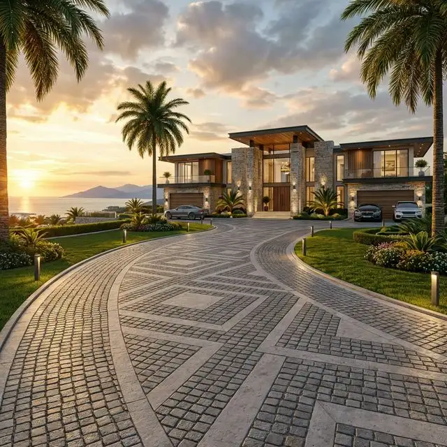 Varietat d'acabats i vernissos per a formigó imprès