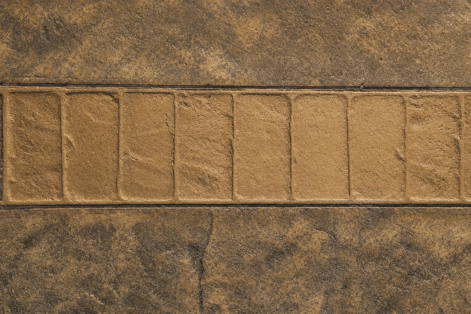 Sanefa Maó Tosc - sanefa decorativa de formigó imprès 83x21 cm - Formigó Imprès Girona